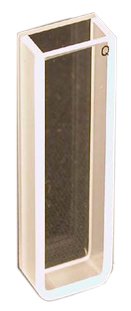 QUARTZ, RECTANGULAR, 5MM PATHLENGTH, 1.7ML CAPACITY, UV-VIS, EACH