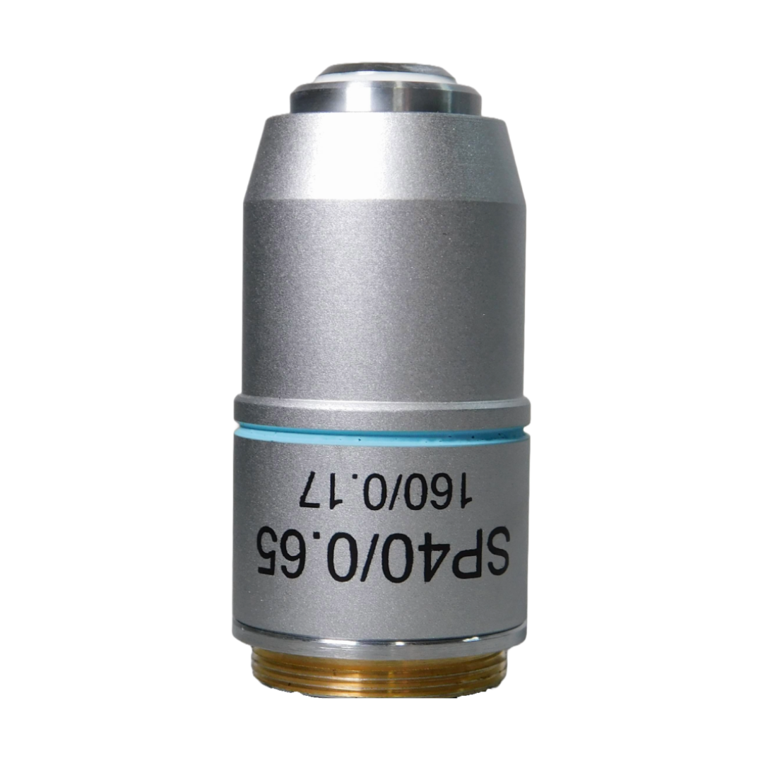 40X DIN SEMI-PLAN OBJECTIVE, N.A. 0.65, RETRACTABLE FRONT LENS FOR G380 SERIES