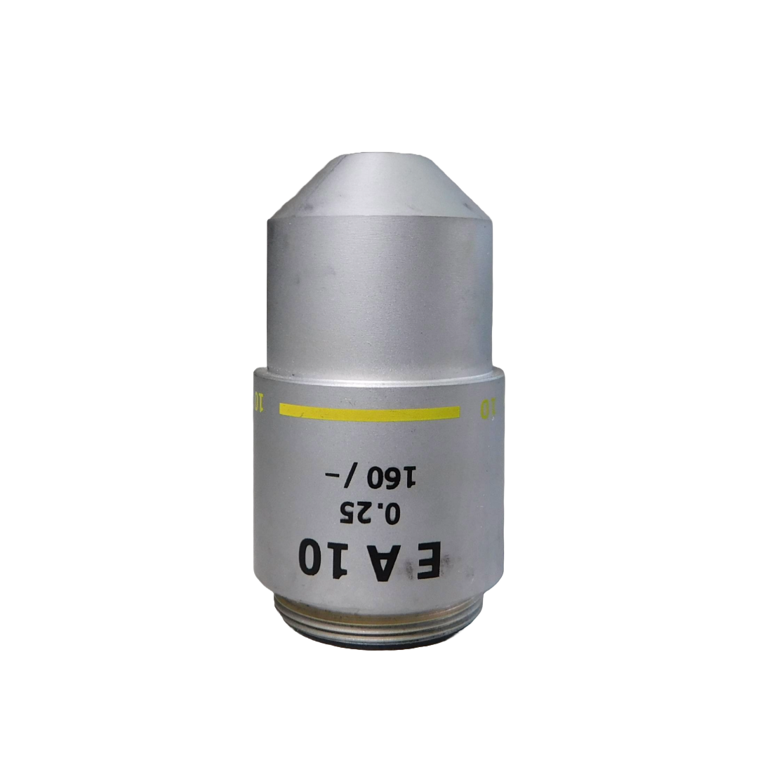 10X DIN ACHROMAT OBJECTIVE, N.A. 0.25