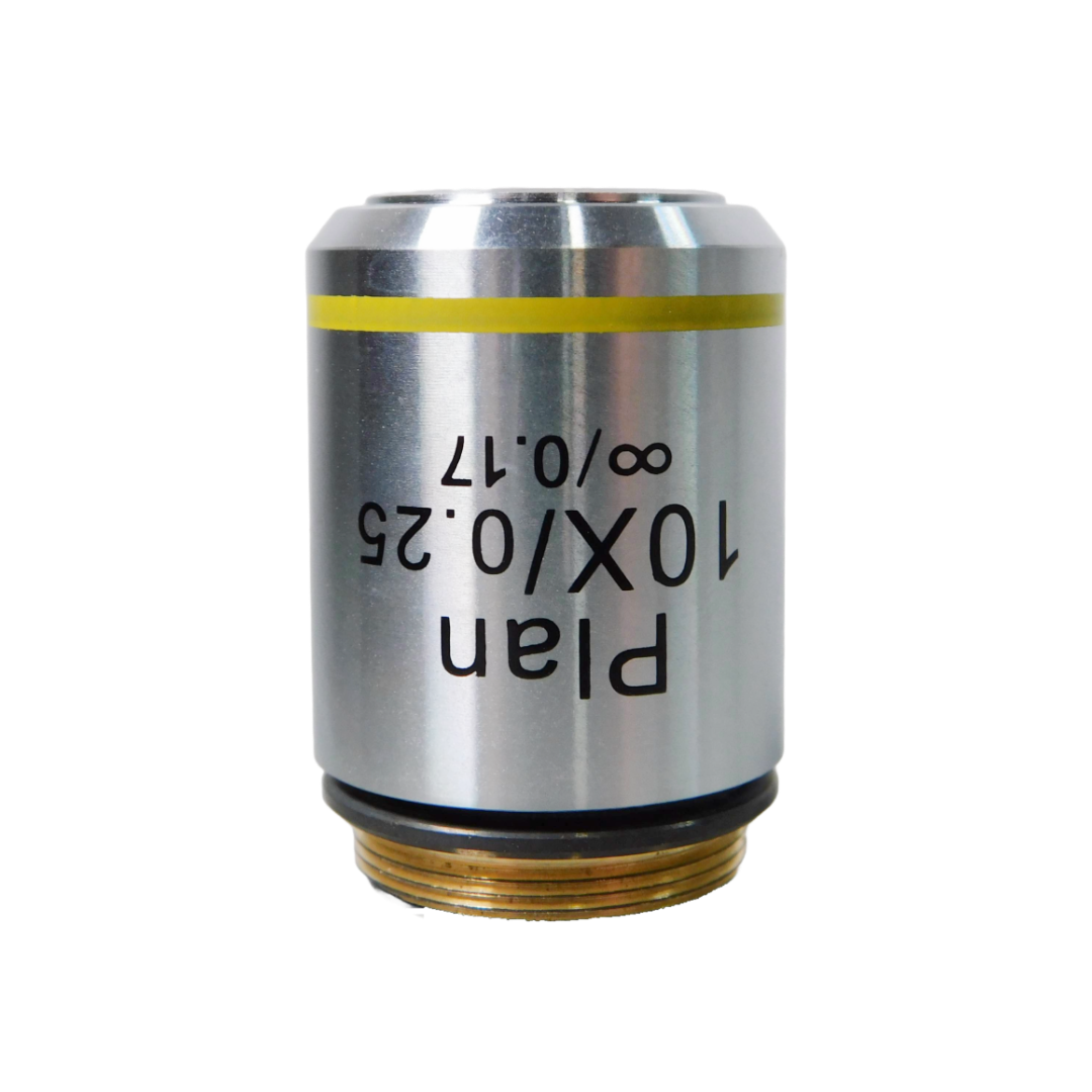 10X INFINITY PLAN ACHROMAT OBJECTIVE, NA 0.25