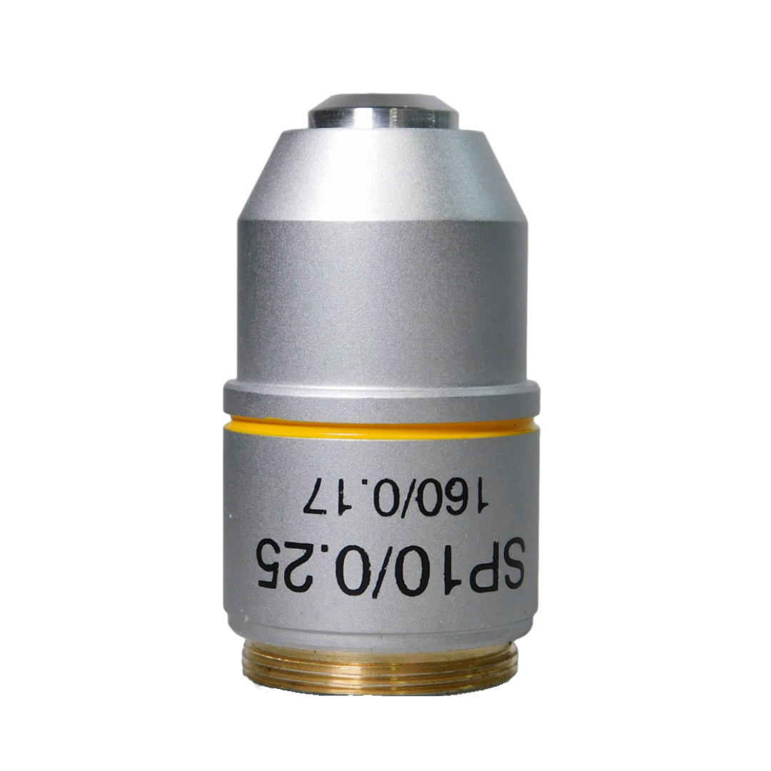 10X DIN SEMI-PLAN OBJECTIVE, N.A. 0.25 FOR G380 SERIES