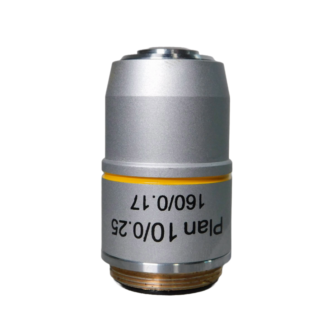 10X DIN PLAN OBJECTIVE, N.A. 0.25