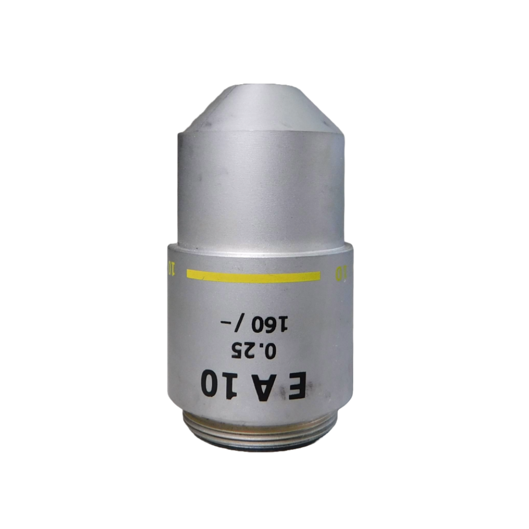 10X DIN ACHROMAT OBJECTIVE, N.A. 0.25
