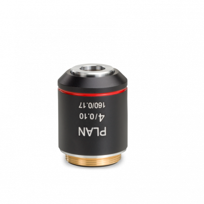 4X PLAN ACHROMATIC OBJECTIVE DIN, NA0.10
