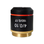 4X ACHROMATIC OBJECTIVE, NA0.10